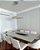LUSTRE PENDENTE REDONDO COM BASE CROMADA E CRISTAIS – 0,49M (D) - Imagem 6