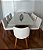 CADEIRAS DE JANTAR SEM BRAÇO EM TECIDO OFF WHITE – 6 CADEIRAS - Imagem 6