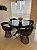 CADEIRAS PLATNER ZIN DESIGN COM BASE EM AÇO ESTOFADAS EM VELUDO – 4 PEÇAS - Imagem 8