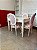 MESA DE JANTAR RETANGUlAR BRANCA PROVENÇAL – 1,10M (C) - Imagem 6