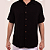 Camisa de Algodão Rústico Preta - Imagem 2