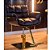 Poltrona Profissional Elegance Black em Madeira com  Base Quadrada - Imagem 1