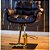 Poltrona Profissional Elegance Black em Madeira com  Base Quadrada - Imagem 5