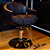 Poltrona Profissional Elegance Black com Base Redonda - Imagem 2
