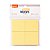 Bloco Adesivo BRW Smart Notes Amarelo 38x51mm 200 un - Imagem 1