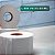 Papel Higiênico Rolão Ipel Folha Simples Luxo Natureza Big Tub 17g 10cmx300m 8 un - Imagem 4