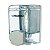 Dispenser para Sabonete e Álcool Fortcom Box Infinity Clear - Imagem 1