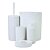 Conjunto para Banheiro Branco Nobre Mood 5 Peças - Imagem 1