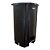 Lixeira Perfect com Pedal Preta 100L - Imagem 2