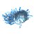 Pisca Pisca Azul LED Master Christmas 127v 8m - Imagem 2