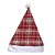 Gorro Natalino Vermelho Decorado - Imagem 1