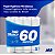 Papel Higiênico Mili Bianco Folha Simples - 60m - 32 Rolos - Imagem 3