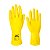 Luva Multiuso Látex Volk Amarela CA 45.629 - Imagem 1
