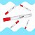 Marcador Quadro Branco Dashlight Ponta Redonda Vermelho BRW - Imagem 4