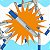 Marcador Quadro Branco Recarregável Dashlight Azul BRW - Imagem 4