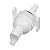 Dispenser para Sabonete Espuma Fortcom Droppy Branco - Imagem 3