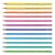 Lápis de Cor Triangular Mega Soft Color Tons Pasteis 12 Cores Tris - Imagem 3