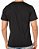 Camiseta Algodão Premium Masculina Preta - Imagem 2