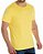 Camiseta Algodão Premium Masculina Amarelo - Imagem 1
