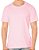 Camiseta Algodão Premium Masculina Rosa Claro - Imagem 1