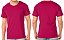 Camiseta Algodão Premium Masculina Rosa Pink - Imagem 3