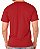 Camiseta Algodão Premium Masculina Vermelho - Imagem 2