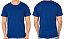 Camiseta Algodão Premium Masculina Azul Royal - Imagem 3