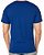 Camiseta Algodão Premium Masculina Azul Royal - Imagem 2
