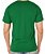 Camiseta Algodão Premium Masculina Verde Bandeira - Imagem 2