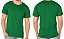 Camiseta Algodão Premium Masculina Verde Bandeira - Imagem 3