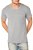 Camiseta Algodão Premium Masculina Cinza Mescla - Imagem 1