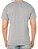 Camiseta Algodão Premium Masculina Cinza Mescla - Imagem 2