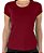 Camiseta Algodão Premium Feminina Bordô - Imagem 1