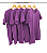 Camiseta Algodão Premium Feminina Roxo - Imagem 2