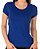 Camiseta Algodão Premium Feminina Azul Royal - Imagem 1