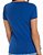 Camiseta Algodão Premium Feminina Azul Royal - Imagem 2