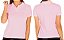 Camisa Polo P.A. Feminino Rosa Claro - Imagem 3