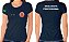 Camiseta Algodão Feminina Brigadista Profissional Bordado - Imagem 1