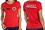 Camiseta Algodão Feminina Brigadista Profissional Bordado - Imagem 4