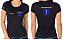 Camiseta Algodão Feminino Enfermagem Bordado - Imagem 1