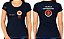Camiseta Algodão Feminino TÉCNICA ENFERMAGEM SAMU Bordado - Imagem 3