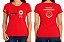 Camiseta Algodão Feminino TÉCNICA ENFERMAGEM SAMU Bordado - Imagem 1