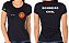 Camiseta Algodão Feminino Bombeiro Civil Bordado - Imagem 3