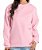 Blusão Moletom Feminino - Rosa - Imagem 1