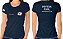 Camiseta Algodão Feminino Defesa Civil Bordado - Imagem 1