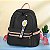 Bolsa Mochila Feminina Média Casual Impermeável - Imagem 2