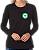 Camiseta Algodão Feminino Manga Longa SEGURANÇA DO TRABALHO Bordado - Imagem 6