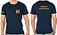 Camiseta Algodão Masculino AGENTE SEGURANÇA Bordado - Imagem 2