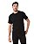 Camiseta Algodão Egípcio Masculina Preta - Imagem 3