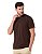 Camiseta Algodão Egípcio Masculina Marrom - Imagem 2